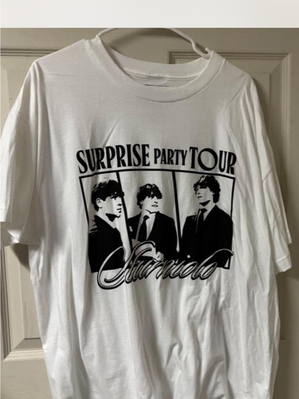 Sturniolo Surprise Party Tour tee